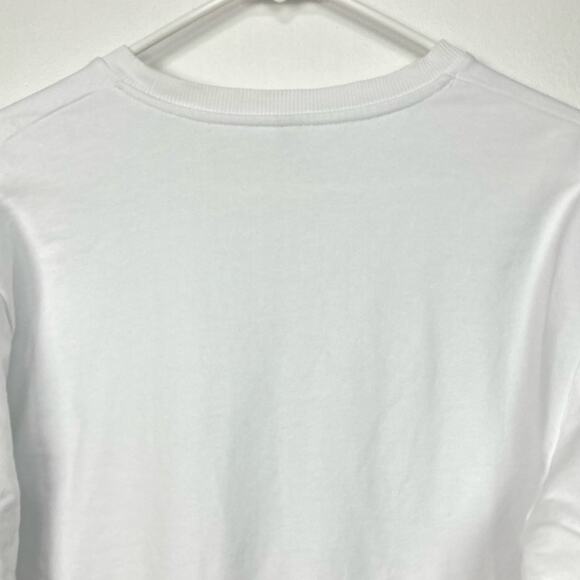 Moschino White Sweatshirt with Teddy Bear Print - Picture 11 of 12